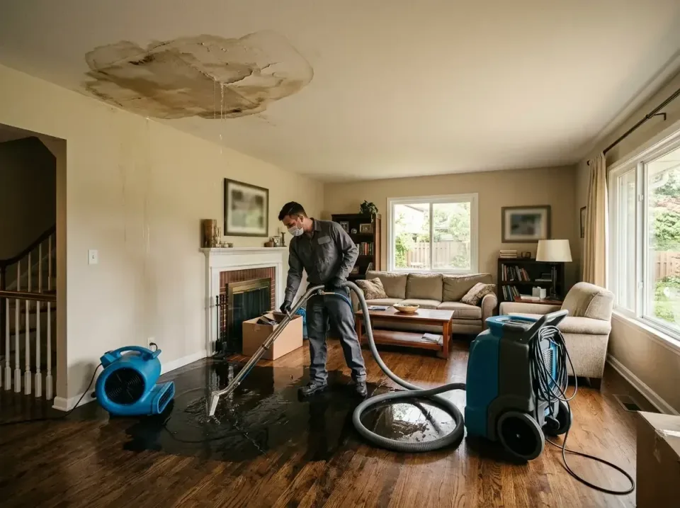 attic-pipe-burst-ceiling-drip-008 — frequently asked questions, Water Damage Restoration & Carpet Care in Elk Point, SD